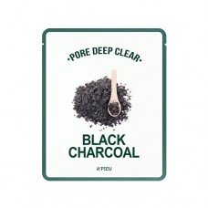 A'PIEU Pore Deep Clear Black Charcoal Mask – Čistící maska (O2296)